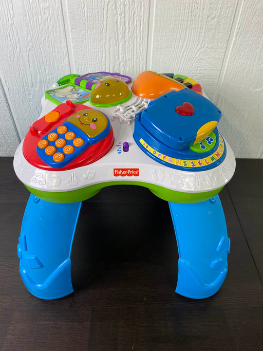 used Fisher Price Laugh & Learn Learning Table, Friends Musical Table 