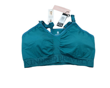 used Kindred Bravely Sublime Nursing Sports Bra, Teal , Busty, Large