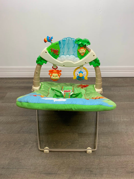 secondhand Fisher Price Baby Bouncer, Rainforest