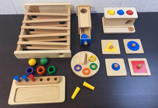 used Monti Kids Level 4 Montessori Box