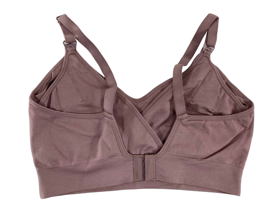 secondhand Ingrid & Isabel Nursing And Pumping Bra, Large, Mauve