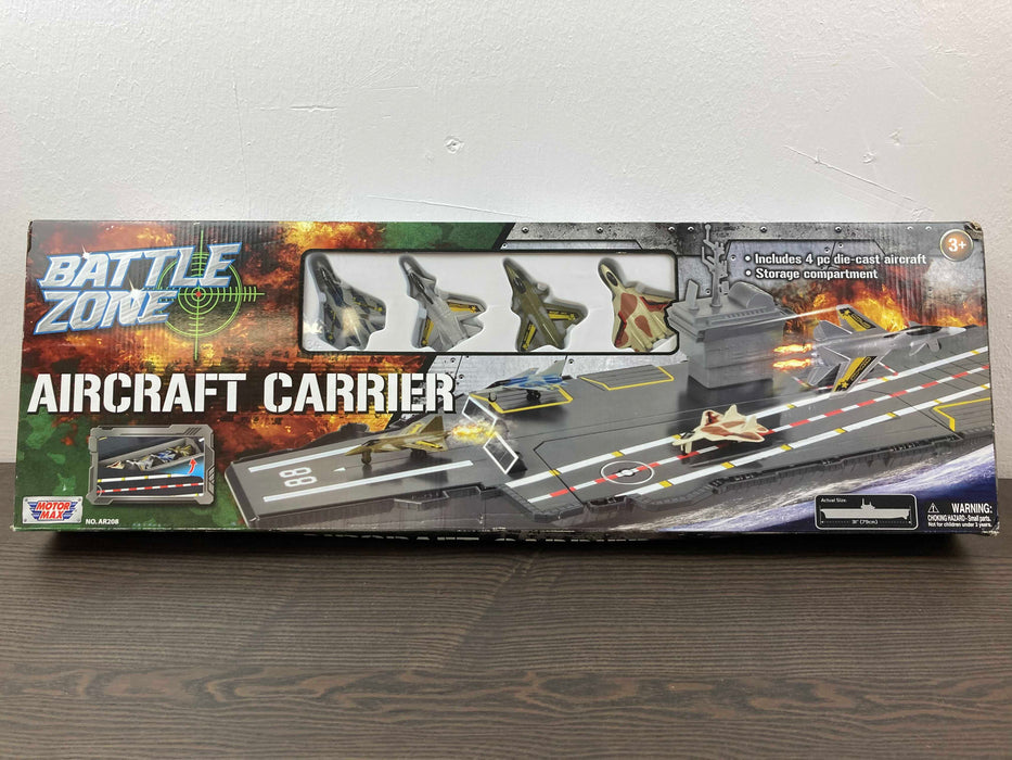 used Motormax Battle Zone Aircraft Carrier