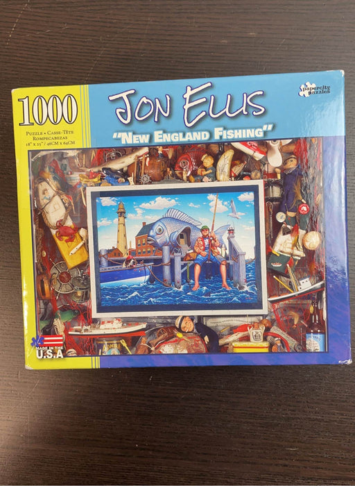 used Jon Ellis Puzzle, New England Fishing