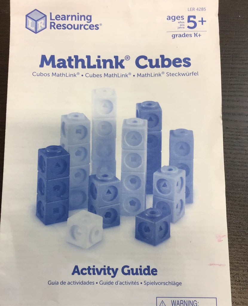 Mathlinks Names Learning Resources MathLinks Cubes