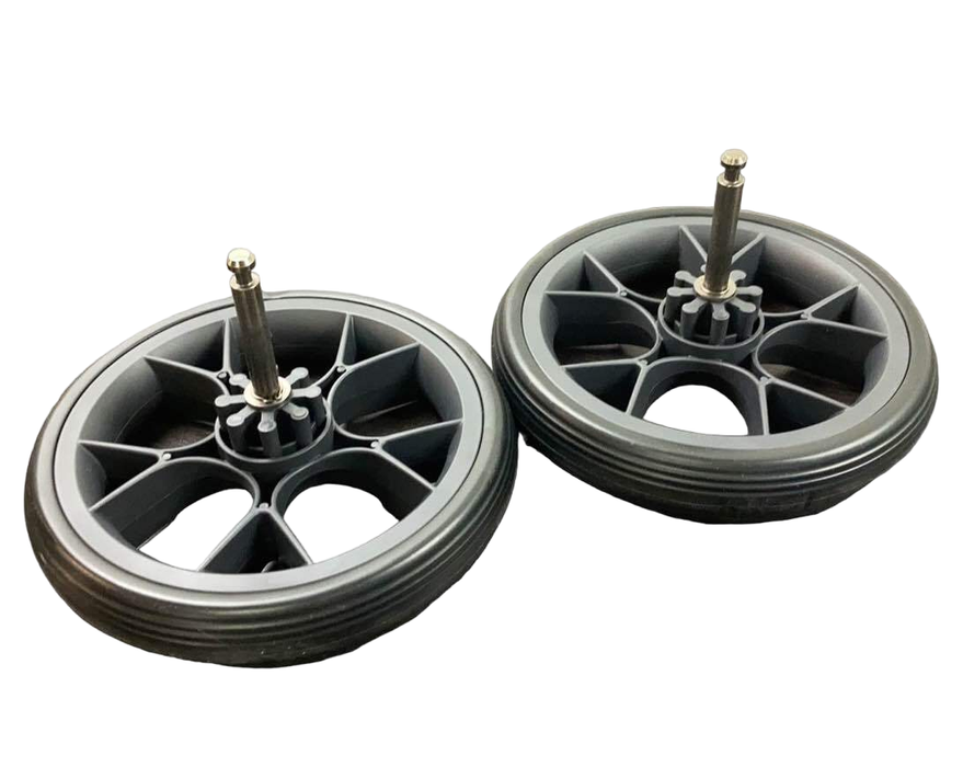 secondhand Joovy Caboose Graphite Full Replacement Wheel Set