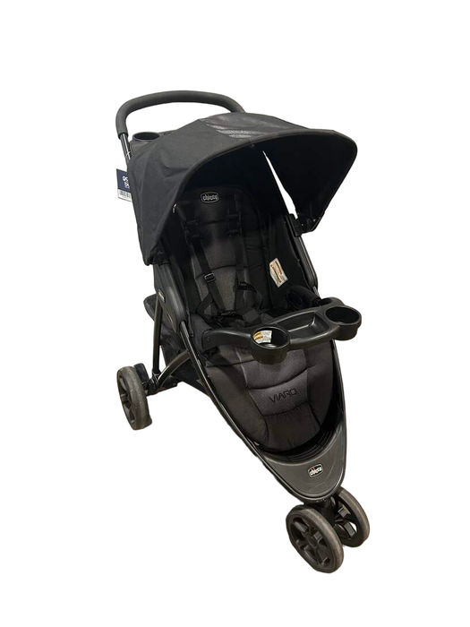 used Chicco Viaro Quick-Fold Stroller, 2016, Apex/Black