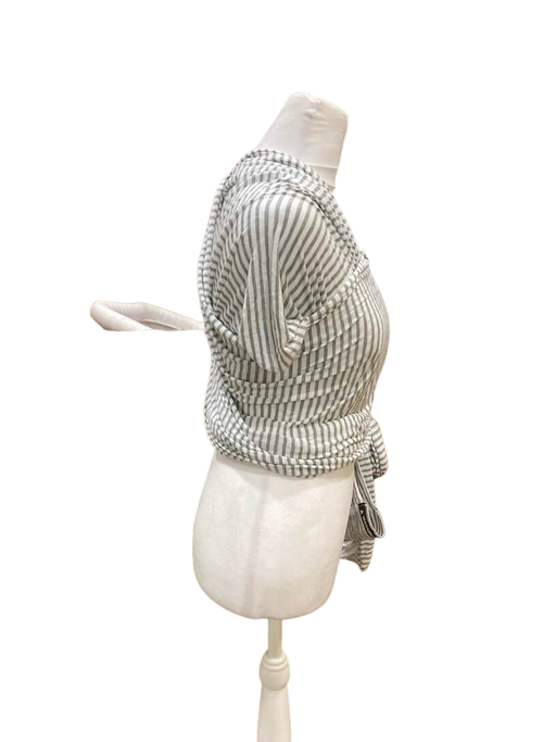 secondhand Solly Baby Wrap, Natural Grey Stripe