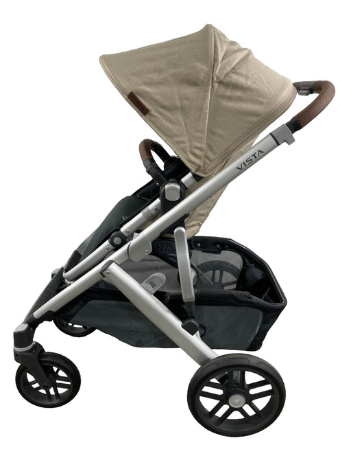 secondhand UPPAbaby VISTA V2 Stroller, 2021, Declan (Oat Melange)