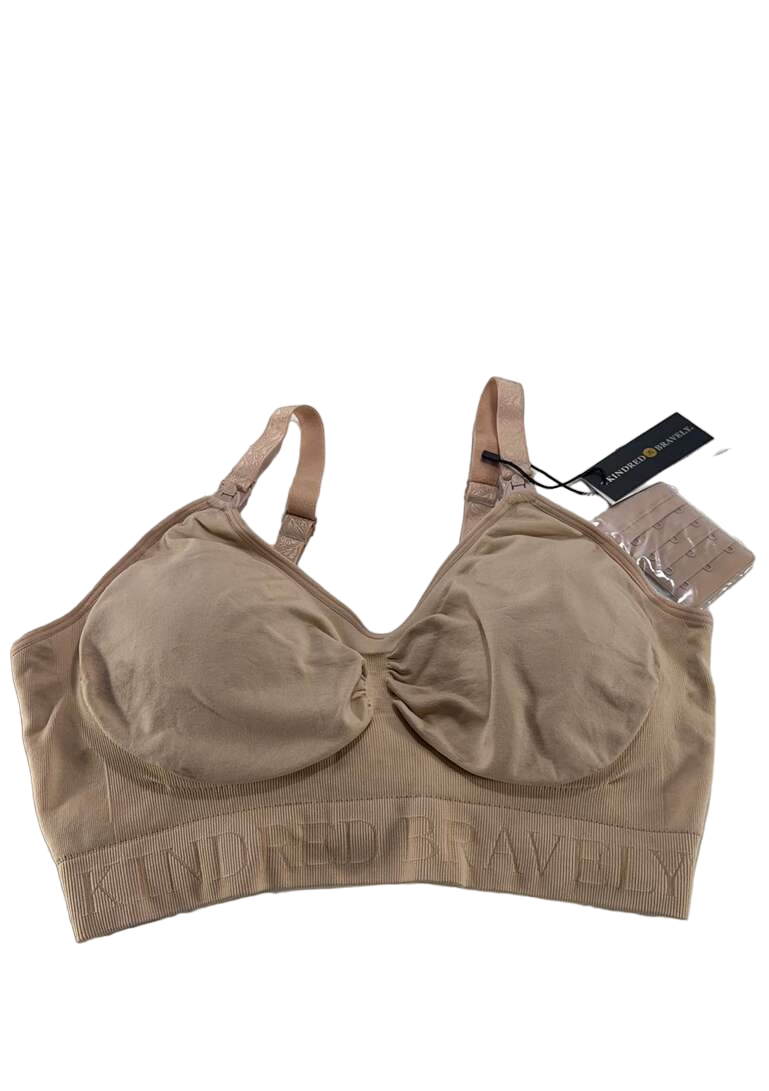 Kindred Bravely Sublime Hands-Free Pumping & Nursing Bra - Beige