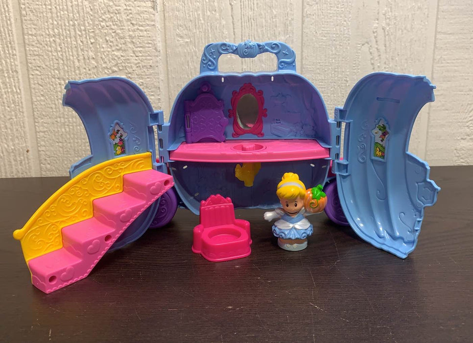 used Fisher Price Little People Disney Princess Cinderella’s Carriage