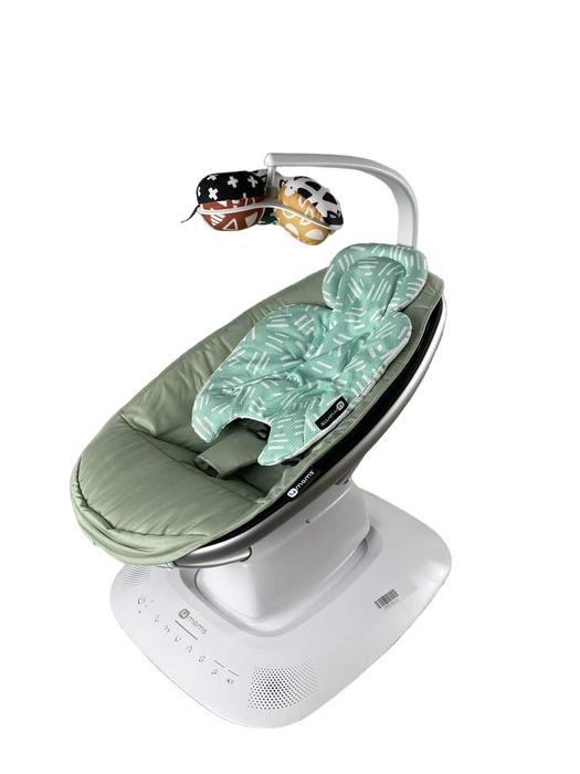 used 4moms MamaRoo Multi-Motion Baby Swing, Green