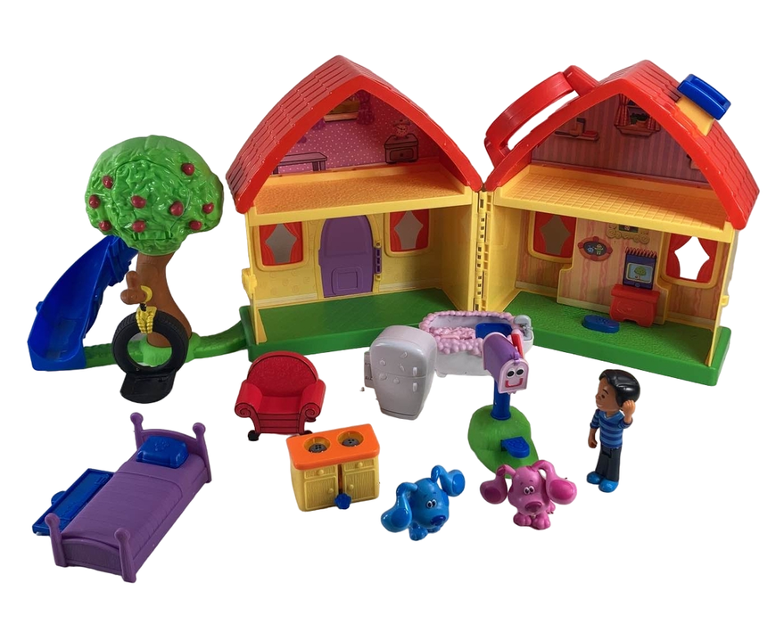 secondhand Nickelodeon Just Play Blue’s Clues & You! Blue’s House Playset