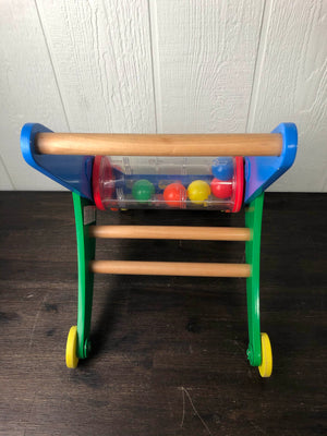 Melissa doug rattle rumble wooden shop push toy and activity walker