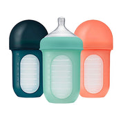 Shop Boon Nursh Bottles 3 Pack, Slow, Mint, 4oz at GoodBuy Gear