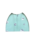 secondhand Happiest Baby Sleepea Swaddle, Large, Teal Planets