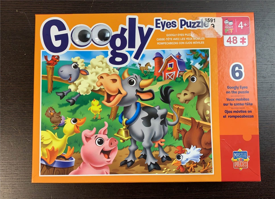used Masterpieces Googly Eyes Puzzle