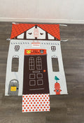 used Land Of Nod 2-Sided Doorway Playhouse