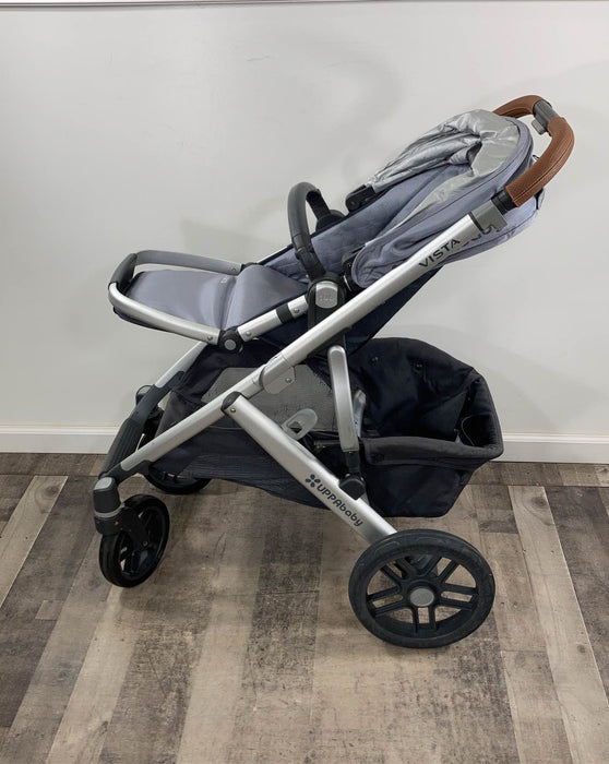 UPPAbaby VISTA V2 Stroller, 2021, Anthony (White & Grey Chenille)