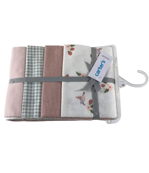 Shop Carter’s Receiving Blankets, Pink/Gray at GoodBuy Gear