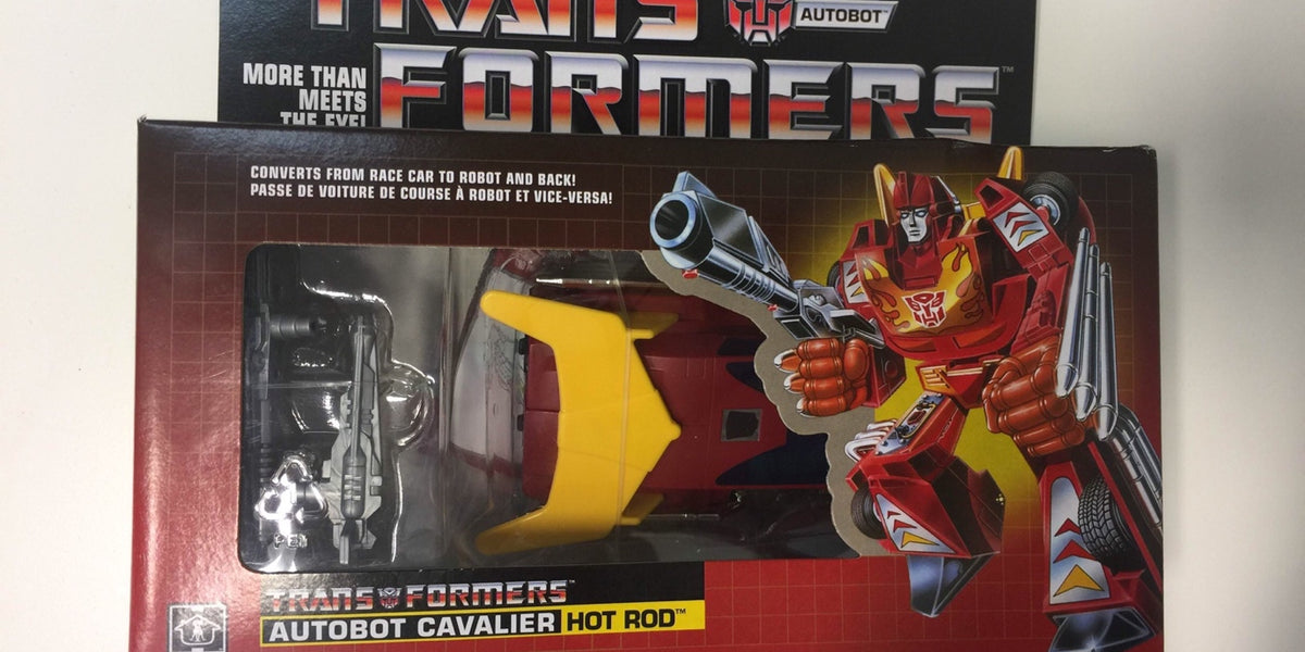 Hasbro Transformers Vintage G1 Autobot Hot Rod Action Figures