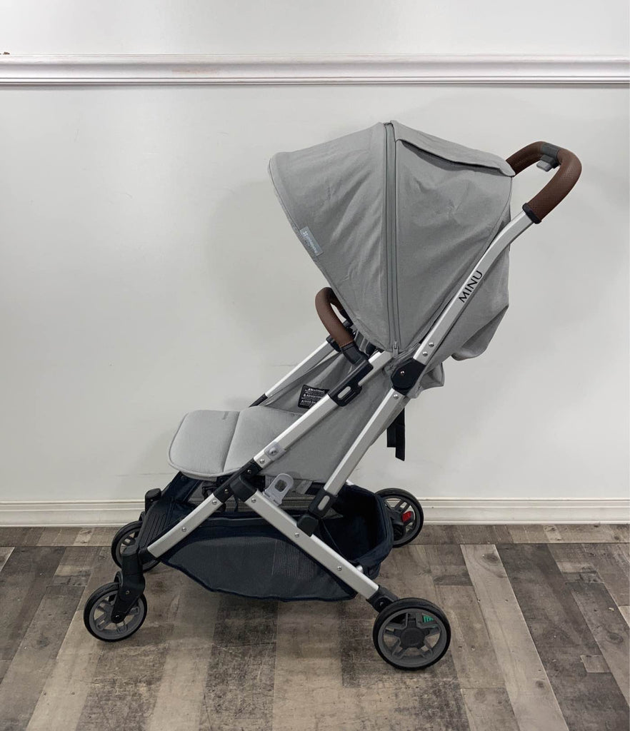 UPPAbaby MINU V2 Stroller, 2022, Stella (Grey Melange)