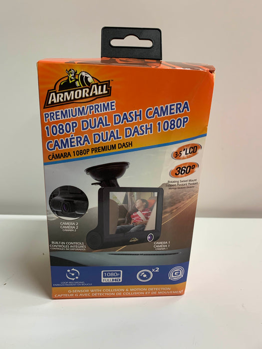 used Armor All High Definition 1080p Dual Dashboard Camera