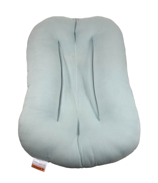 secondhand Snuggle Me Organic Sensory Infant Lounger with Cover, Slate