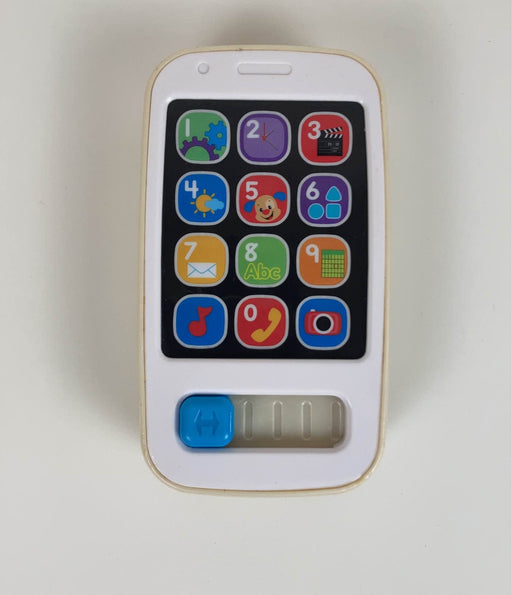 secondhand Fisher Price Laugh & Learn Smart Phone, White