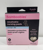 used Bamboobies Nursing Pads, Overnight 8-Pads - HIDDEN NEEDS PHOTOS