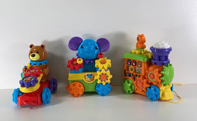 used VTech GearZooz Roll & Roar Animal Train