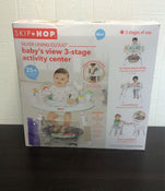 Shop Skip Hop Explore and More Baby's View 3-Stage Activity Center, Silver Cloud Lining at GoodBuy Gear