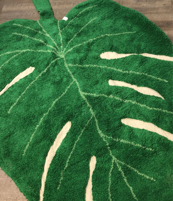 Shop Lorena Canals Washable Rug, Monster Leaf ( 4’ X 5’11”) at GoodBuy Gear