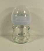 secondhand Philips Avent Natural Glass Baby Bottles, 4oz