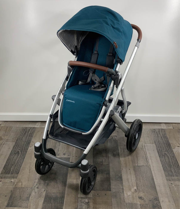uppababy vista v2 deep sea UPPAbaby VISTA V2 Stroller, 2020, Finn (Deep Sea)