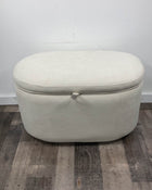 secondhand Nurture& The Storage Ottoman, Ivory