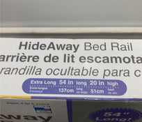 used Regalo Hide-Away Bed Rail, Extra Long