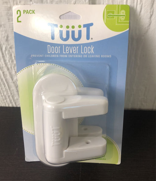 used Tuut Door Lever Lock, 2 Pack