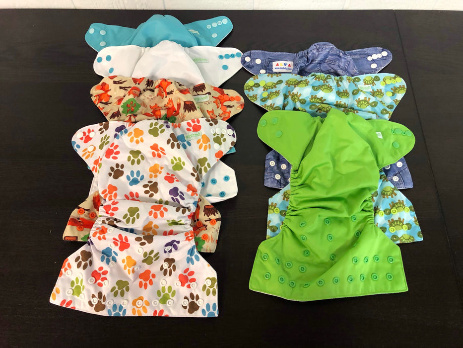 secondhand BUNDLE Cloth Diapers, One Size Pocket Style