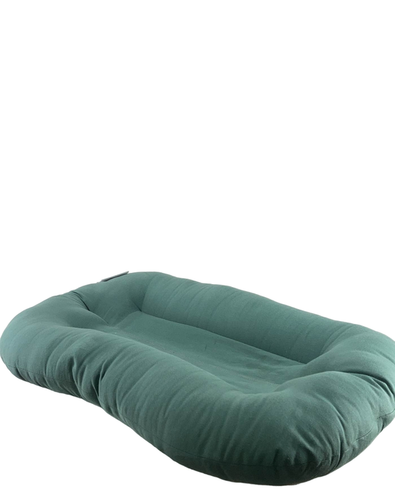 used Snuggle Me Organic Sensory Infant Lounger, Slate