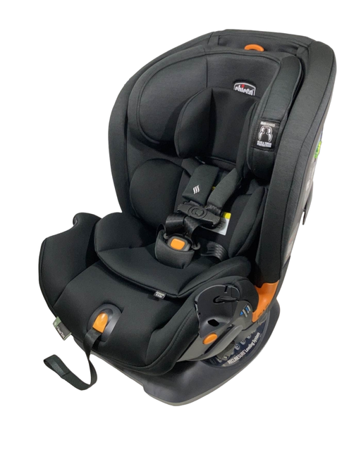 used Chicco OneFit ClearTex All-in-One Car Seat, 2022, Obsidian