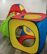 used Utex 3-in-1 Pop Up Tent, Color Block