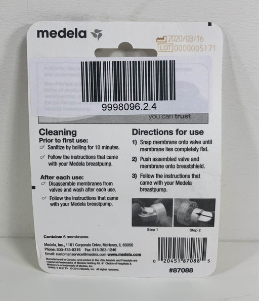 secondhand Medela Membranes