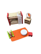 used Hape All Seasons Kids Wooden Dollhouse