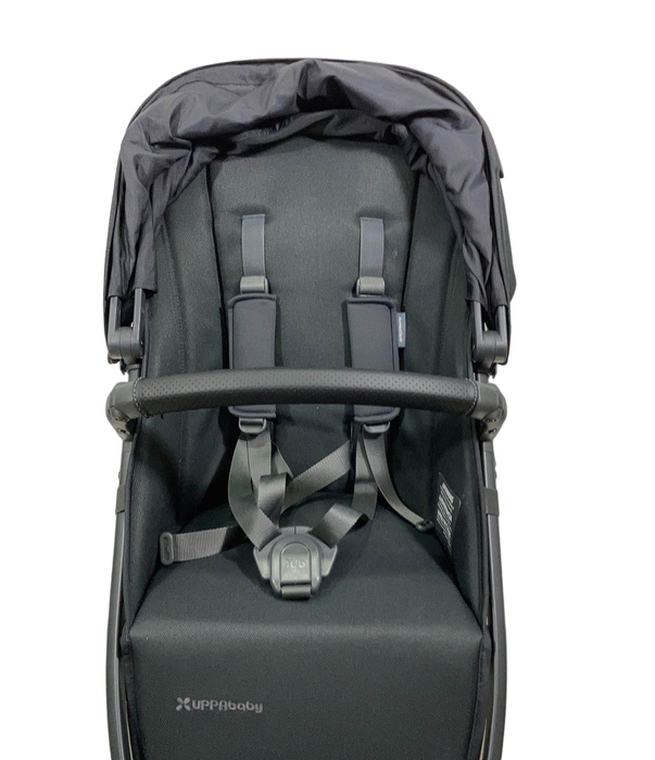 secondhand UPPAbaby VISTA RumbleSeat V2, 2015+, 2021, Jake (Black)