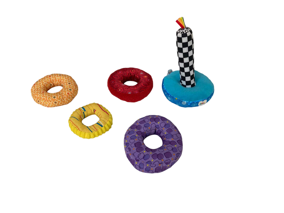 secondhand Lamaze Rainbow Stacking Rings