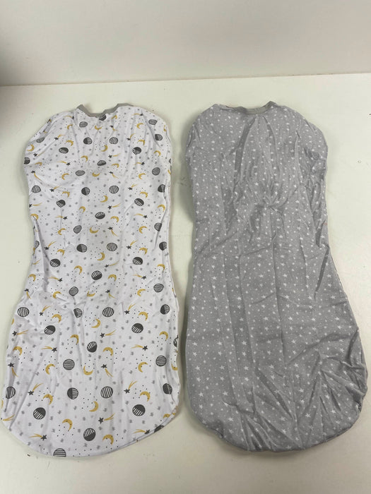 secondhand SwaddleMe Arms Free Convertible Pod 2pk, Stars Moon L 4-6 months