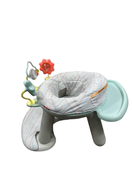 secondhand Skip Hop 2-in-1 Sit-up Activity Baby Chair, Silver Cloud Lining