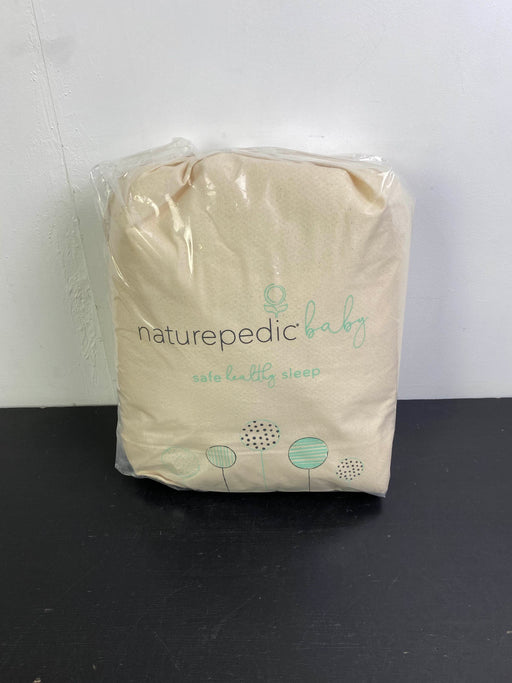 used Naturepedic Breathable Crib Mattress Cover