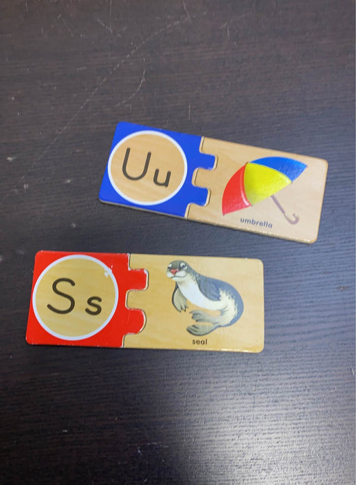 secondhand Melissa & Doug Letter Puzzle