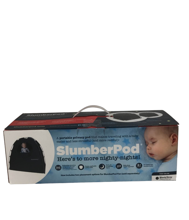 used SlumberPod SlumberPod 2.0 Sleep Canopy, Black